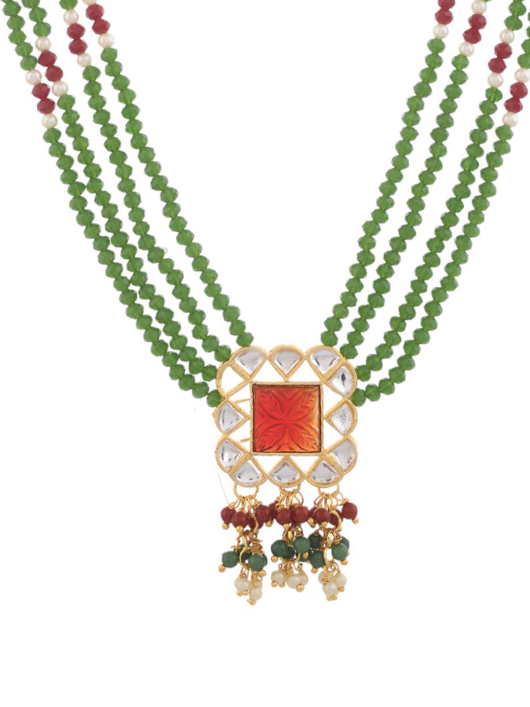 Tranding Jewellery Set With Artificial Beads For Women