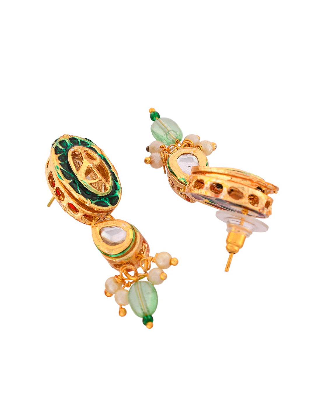 Kundan Long Necklace Set For Women