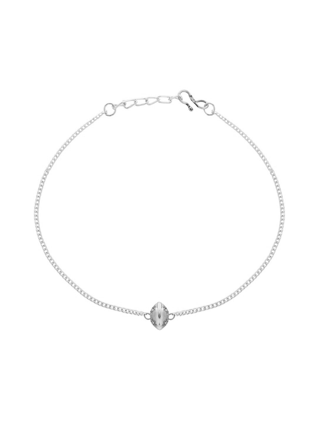 Silver-Plated Anklet For Women