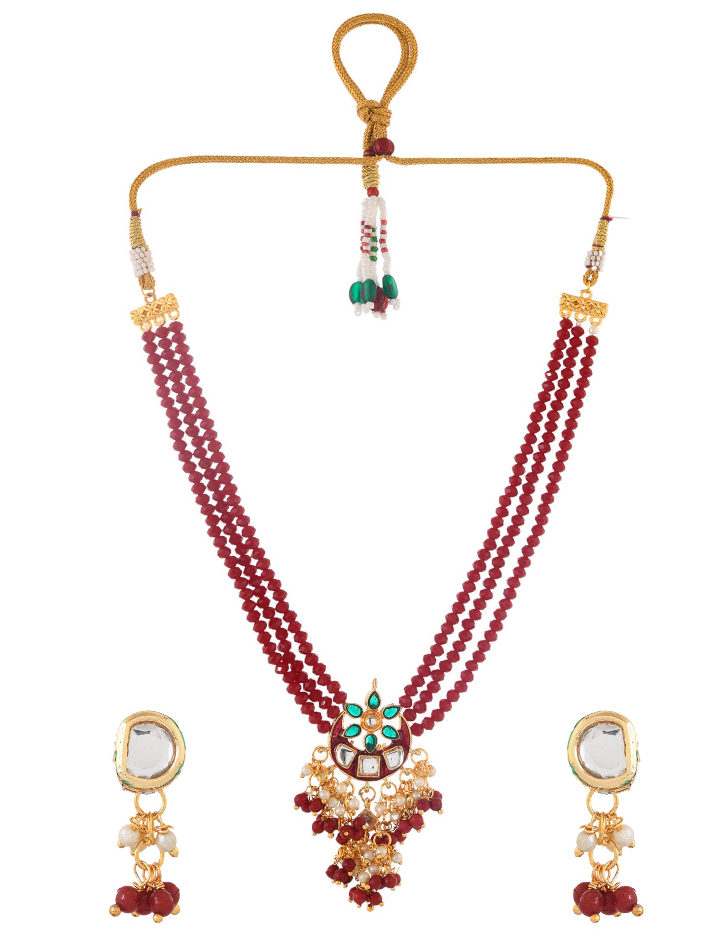 Traditional Kundan Jewellery Set For Women