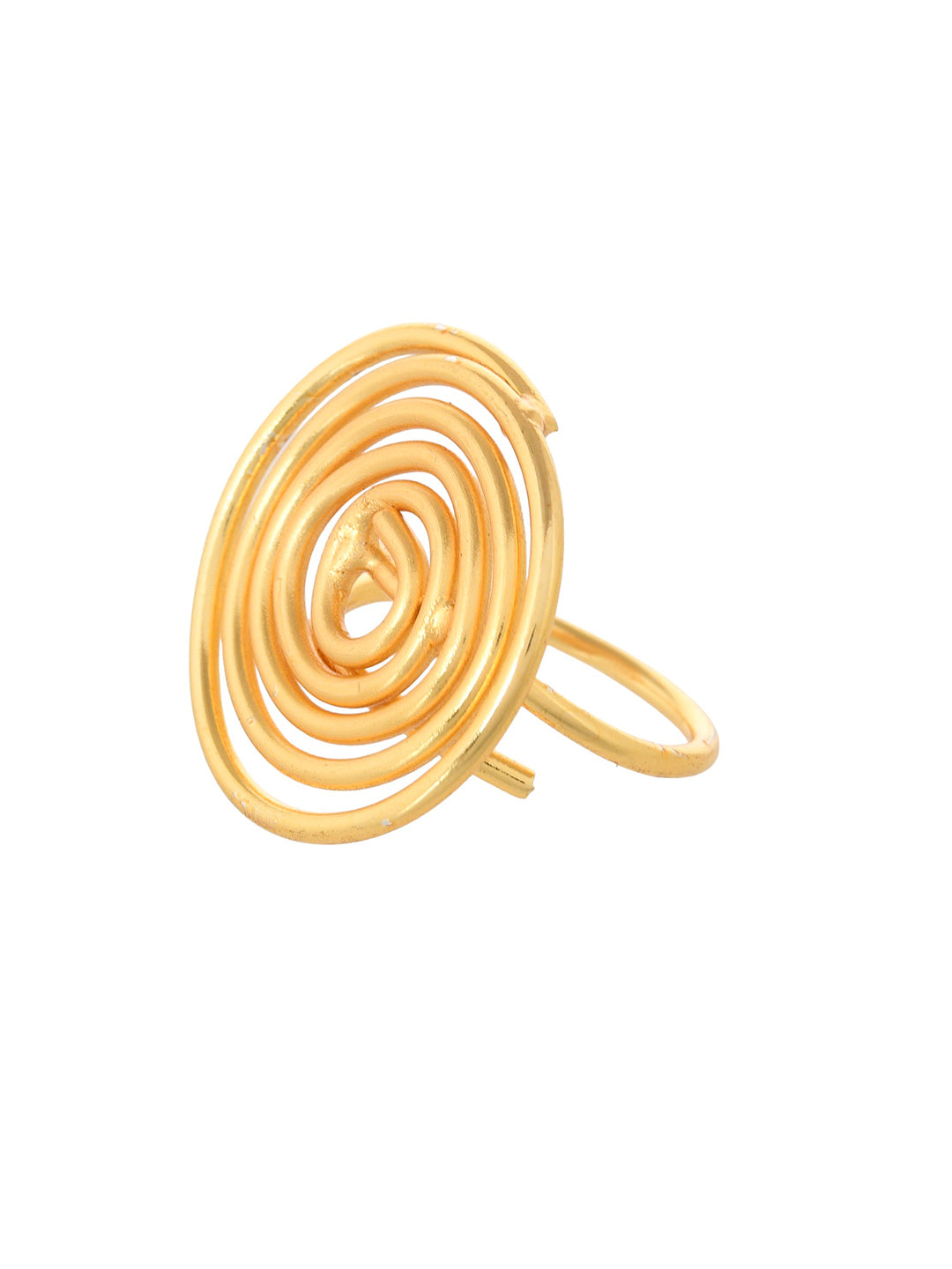 Trending Gold-Plated  Circular  Ring