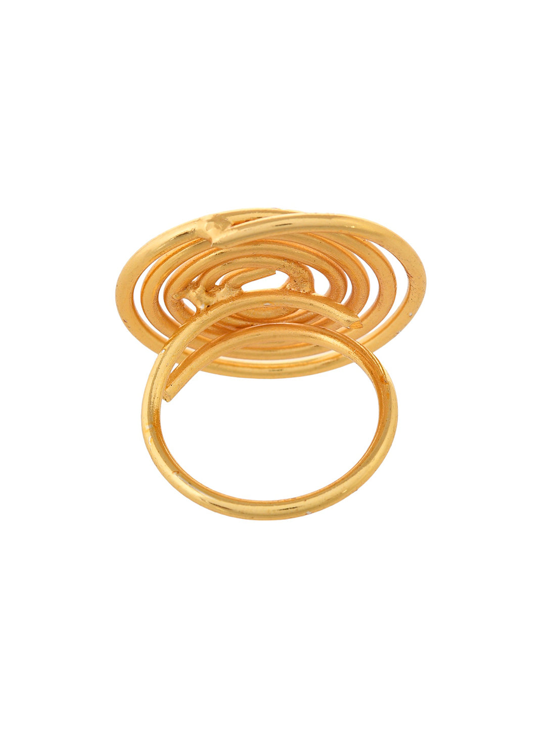 Trending Gold-Plated  Circular  Ring