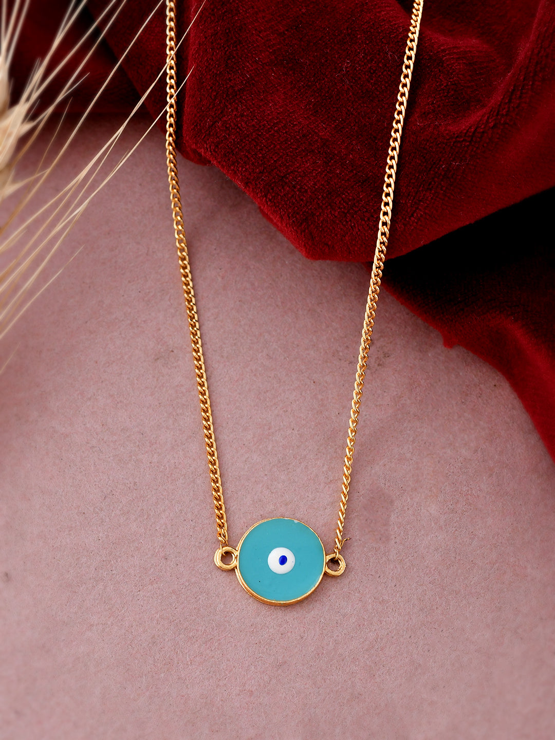 Evil Eye Gold-plated Chain - Necklaces for Women Online