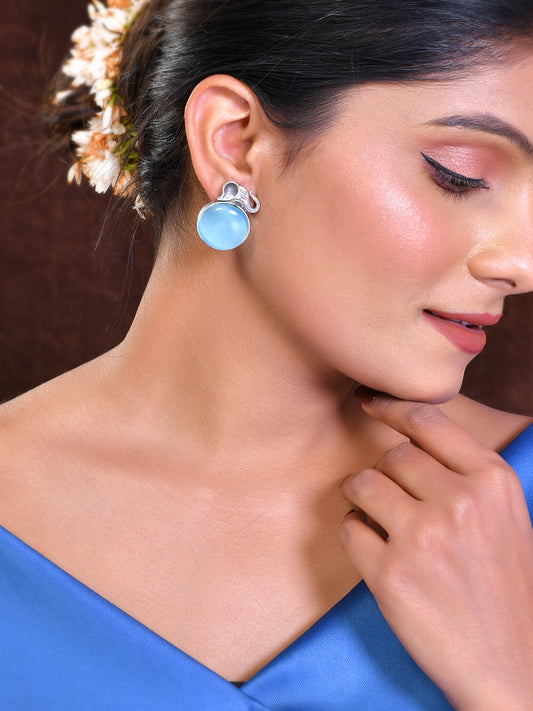 Elegant Octopus-Embellished Turquoise Earrings