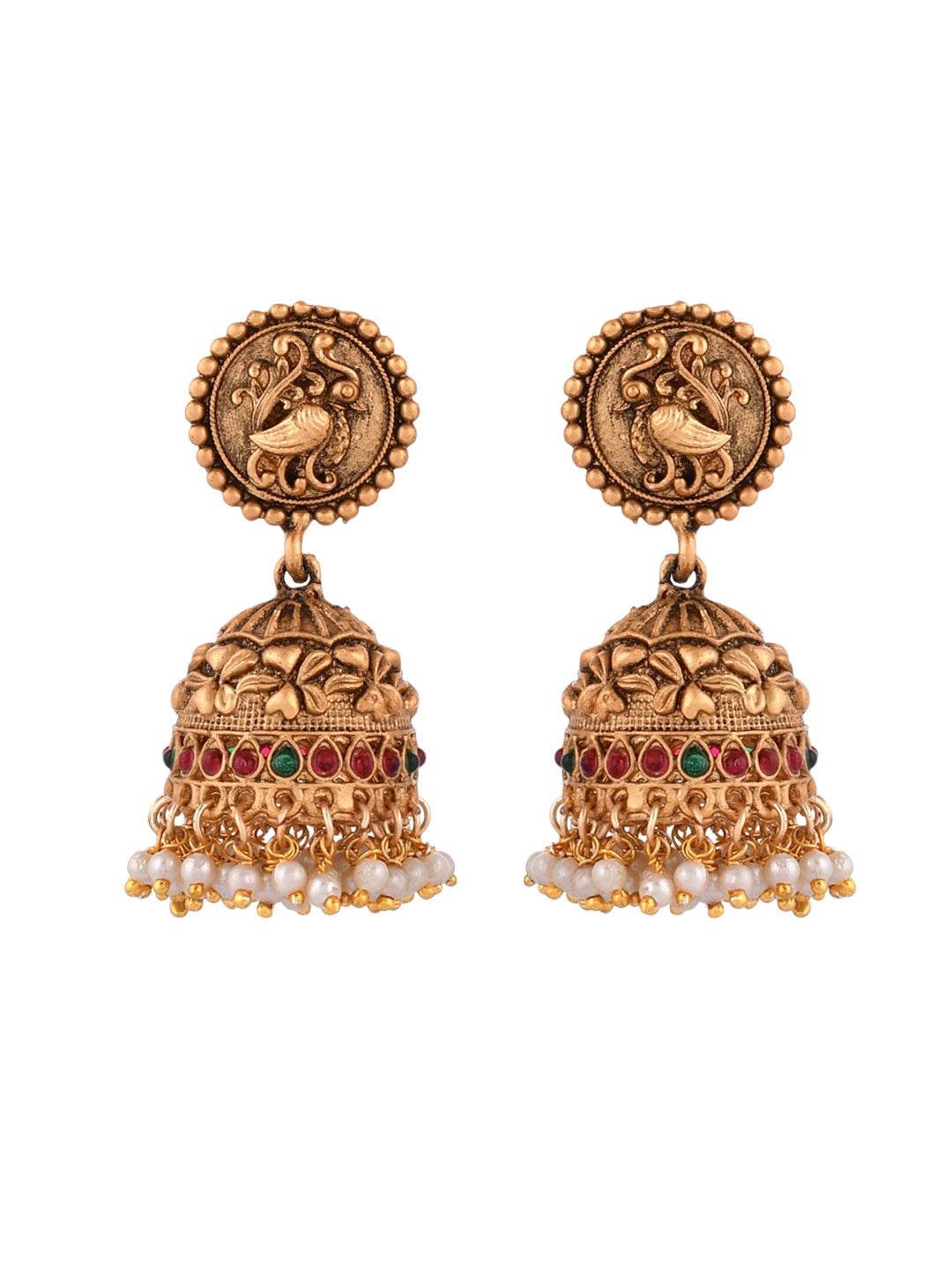 South indian gold plated temple jewelleryset
