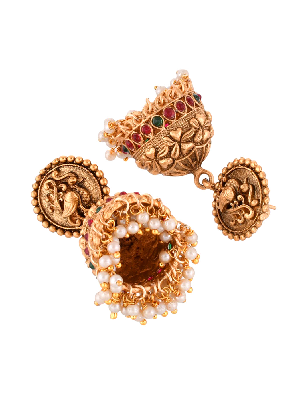 South indian gold plated temple jewelleryset