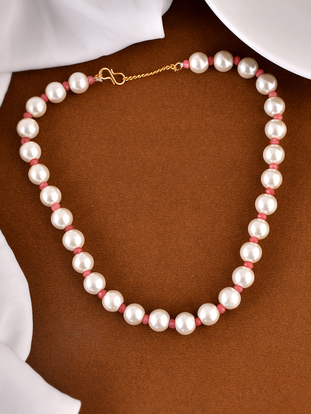 Pearl and Ruby Necklace