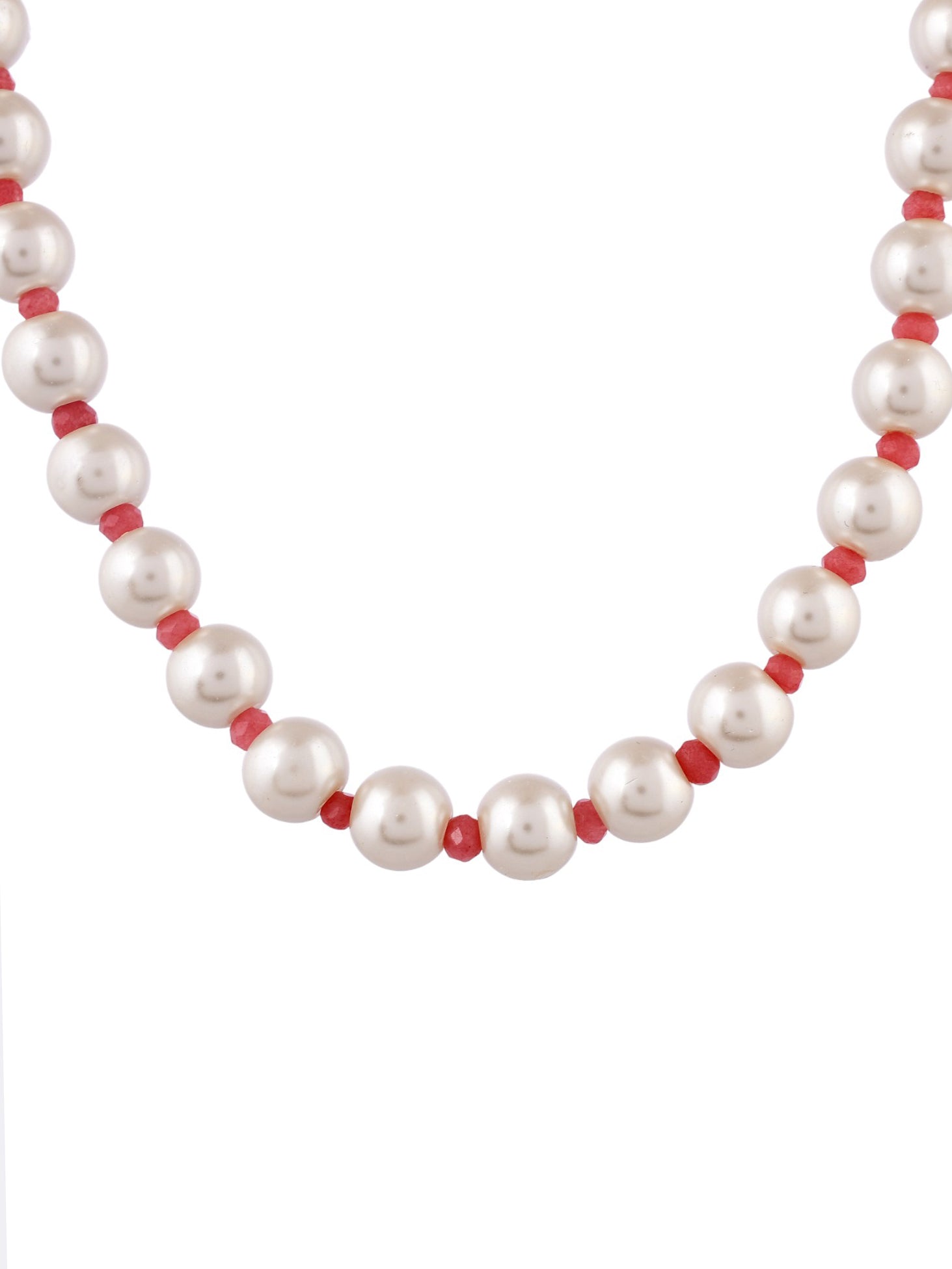 Pearl and Ruby Necklace