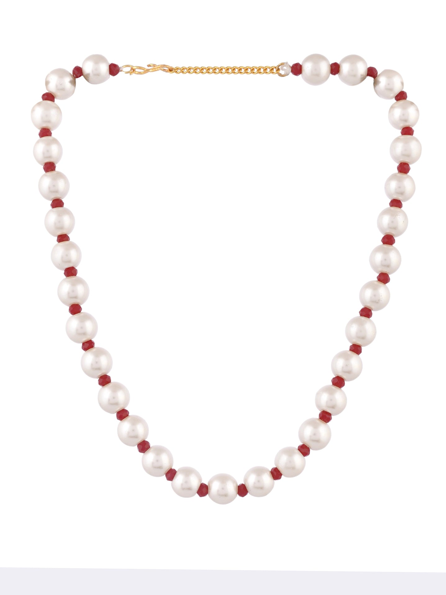 Pearl and Ruby Necklace