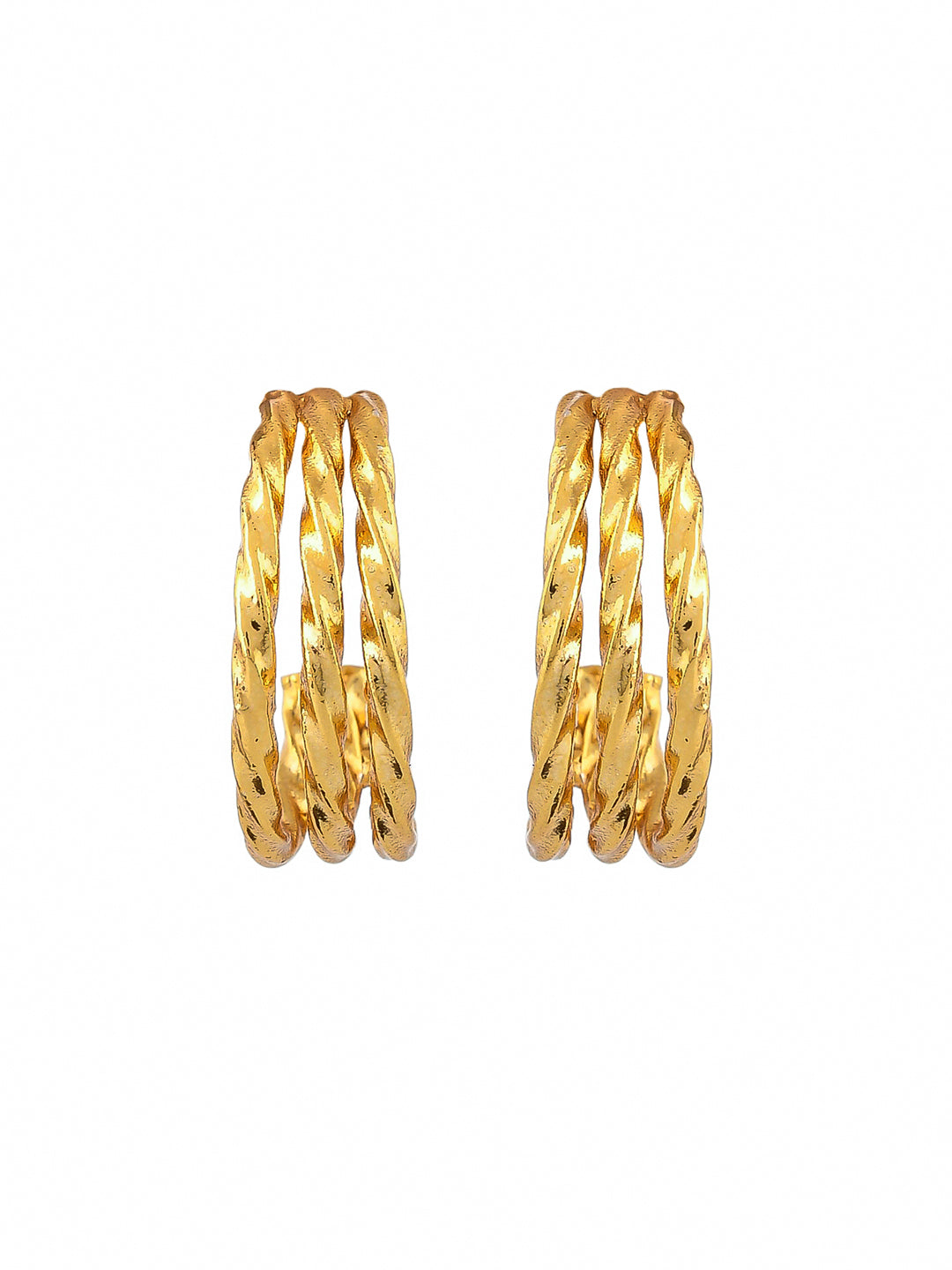 24k Yellow Gold Carved Braided Gold Hoop Earrings 18mm Lady Womens Fine  Gift On Birthdays 100% Real Nickel From China G255H From Pedmg, $17.16 |  DHgate.Com