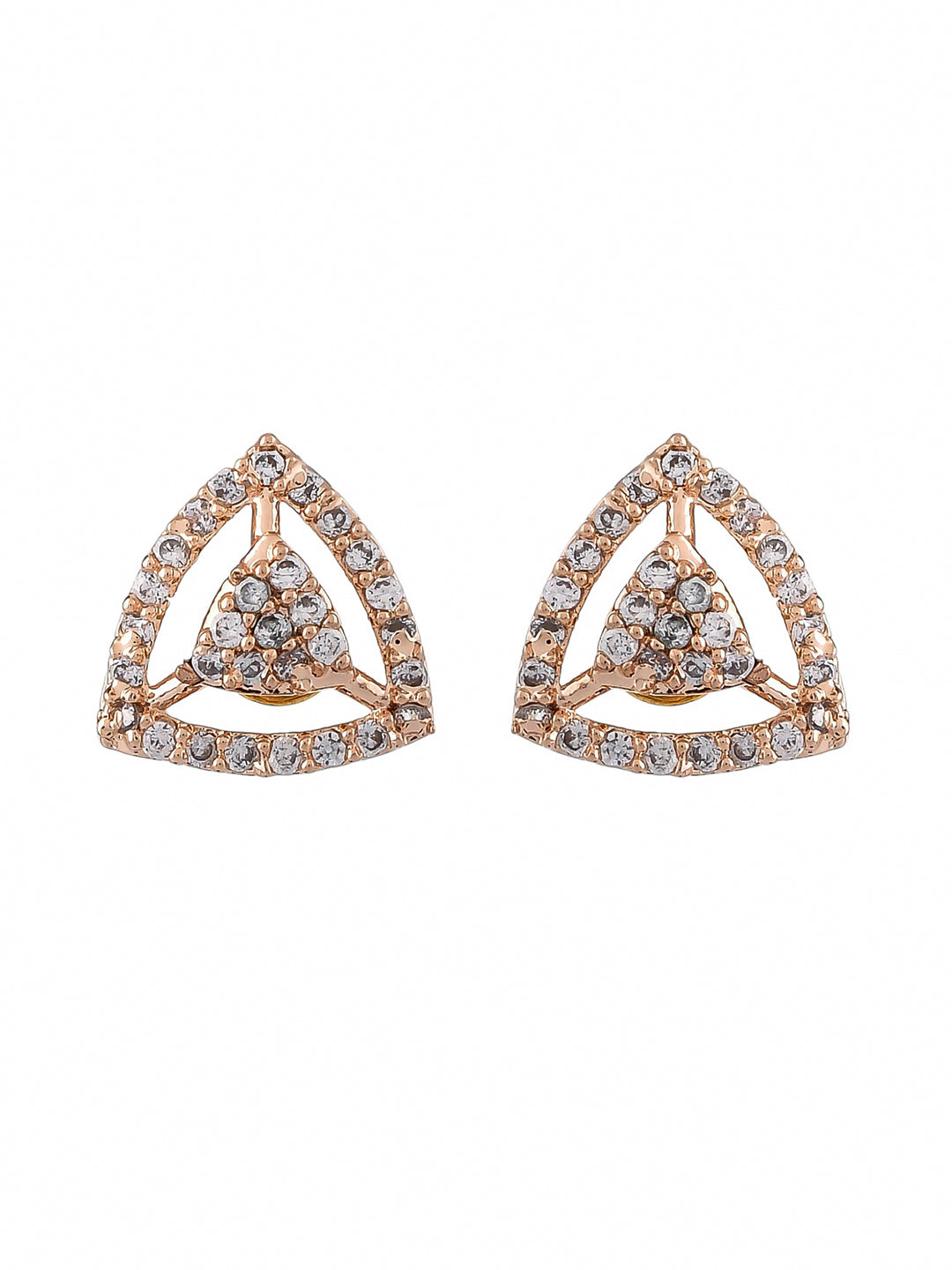 These American Diamond Stud earrings are the perfect addition to any Western outfit for women and girls. The high-quality stones add just the right touch of sparkle, making them a versatile accessory for any occasion.