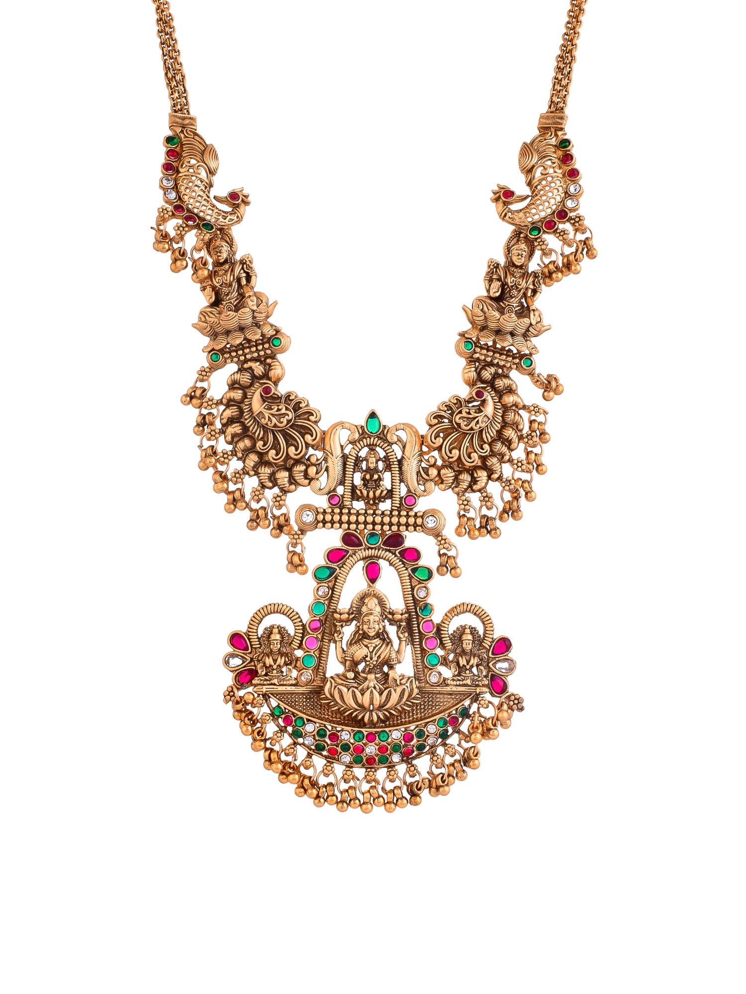 Sacred Goddess Temple jewellery Set For Women