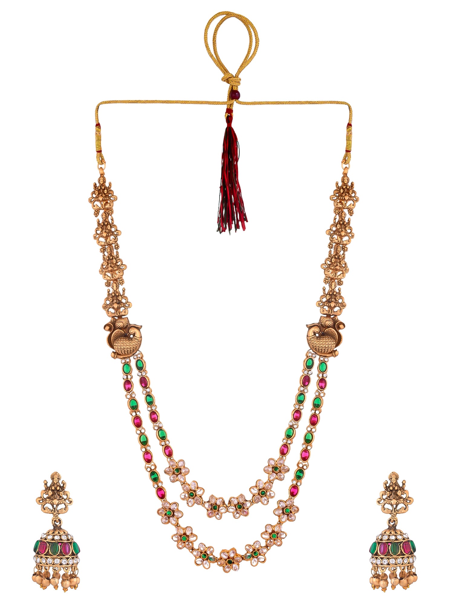 Trending Golden temple jewellery for womens