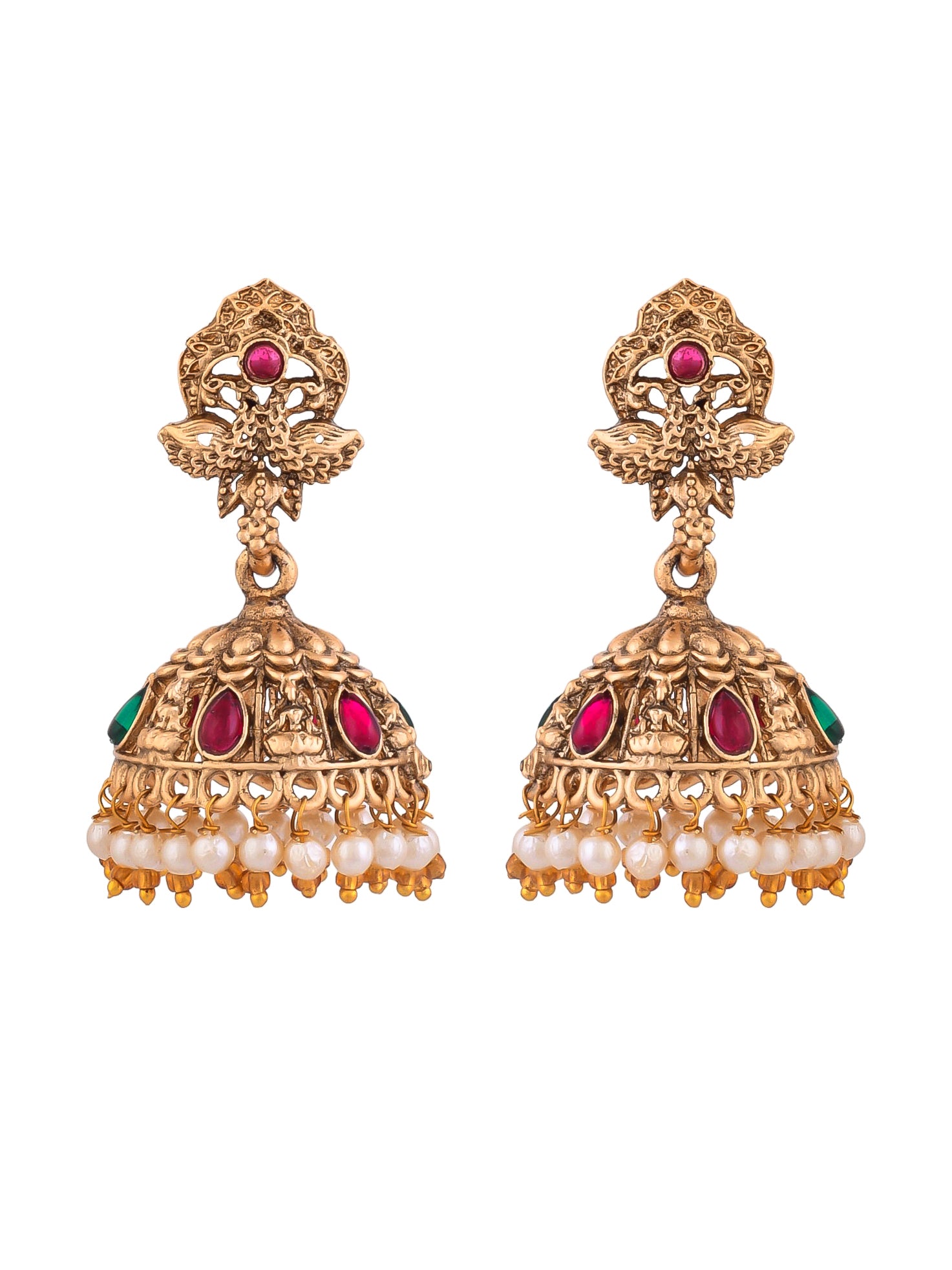 Sacred Goddess Temple jewellery Set For Women