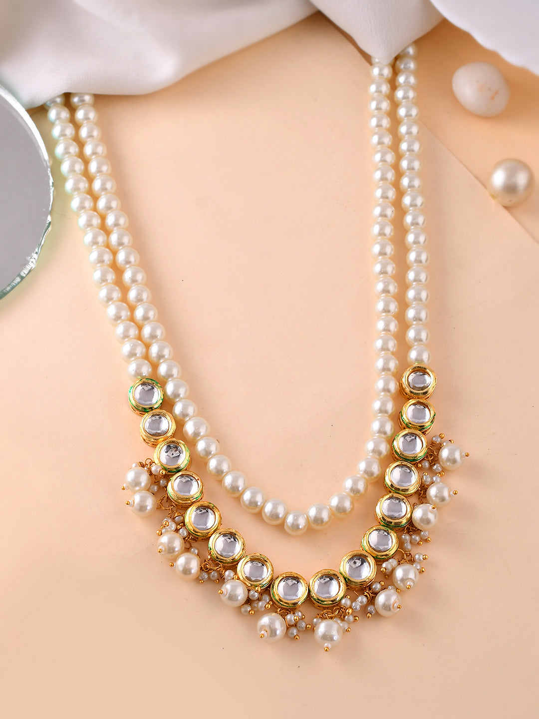 Pearl and Gold Necklace