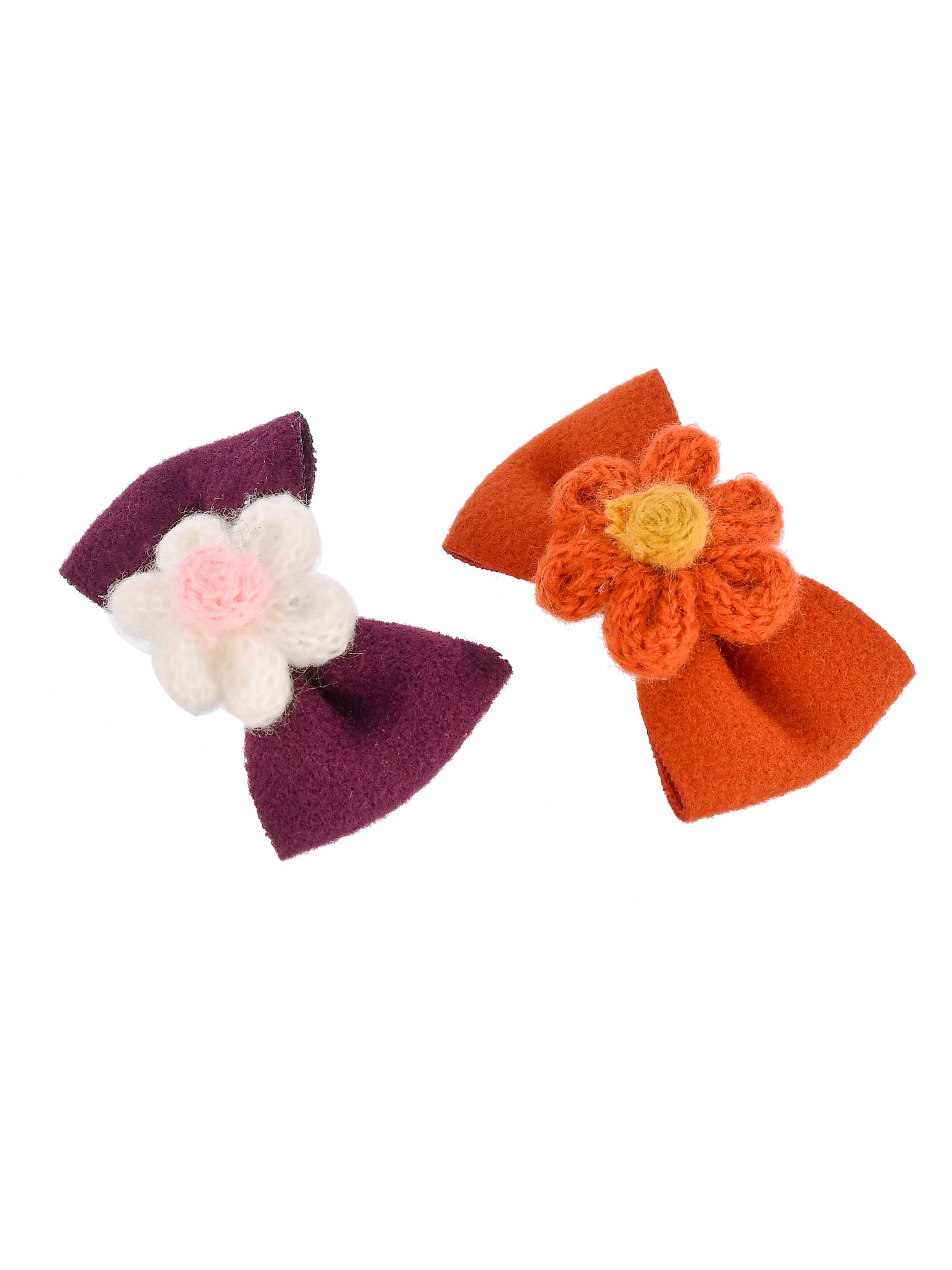 Set of 2 Bow Hair Clip Accessory