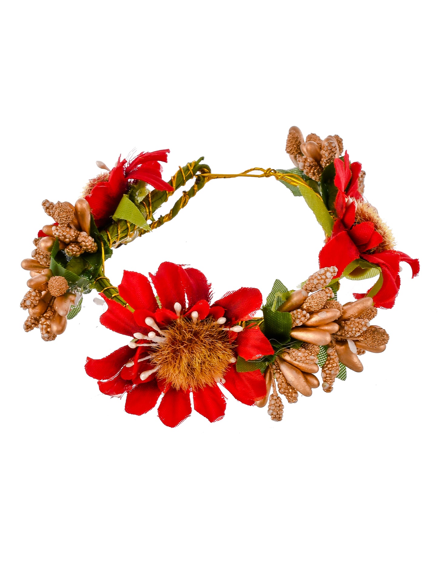 Marigold Artificial Flower Hair Accessory Set