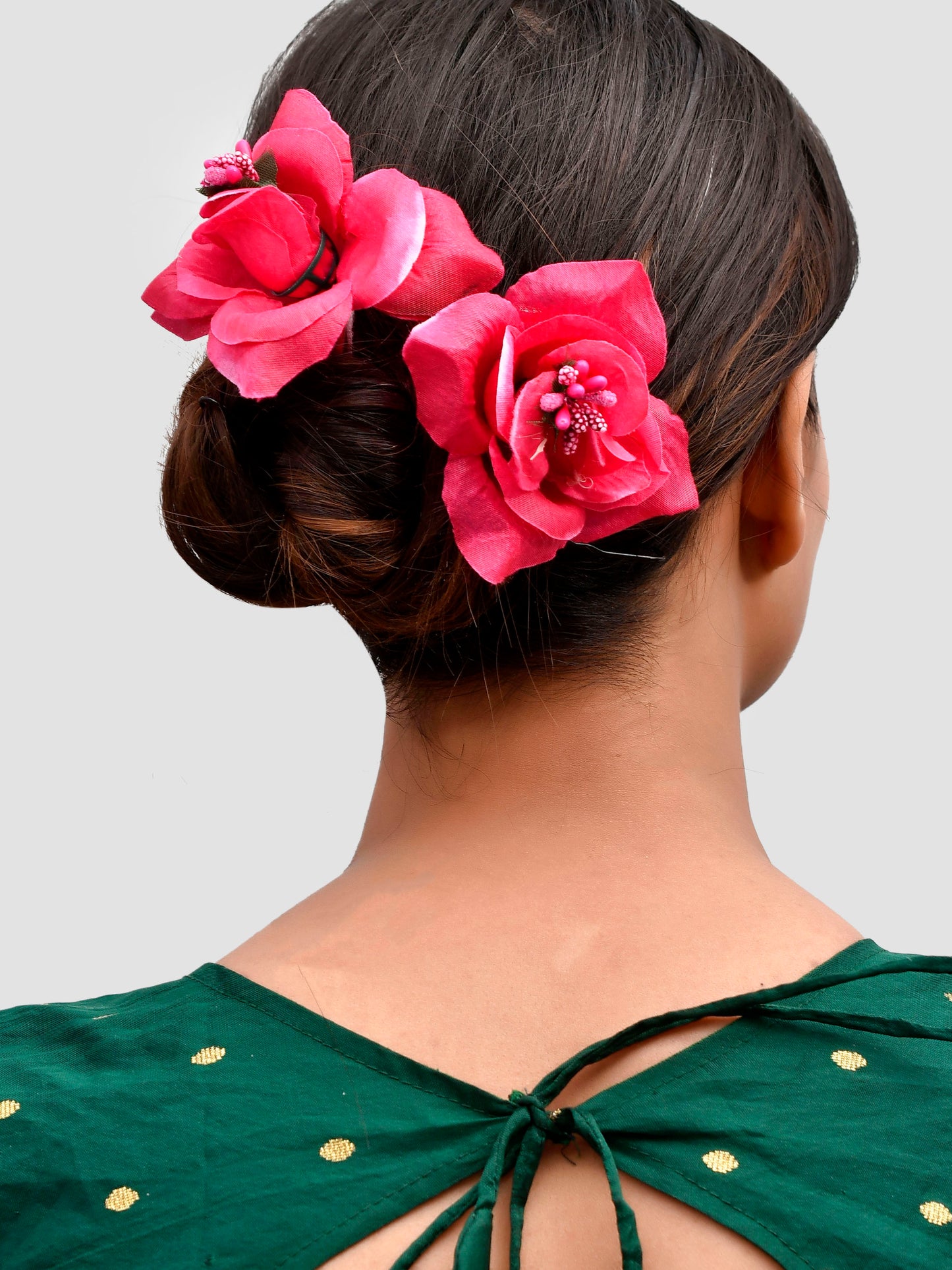 Blossom Pink Rose Hair Clip