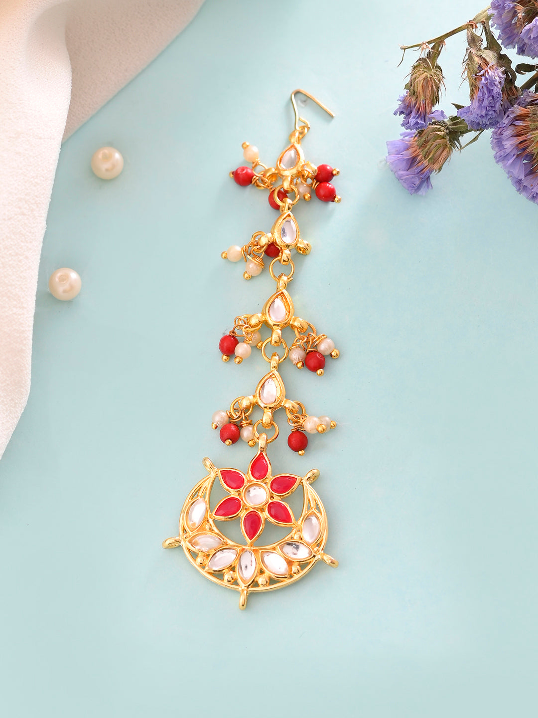 Kundan Maang Tikka | Traditional & Ethnic Jewellery For Women & Girls