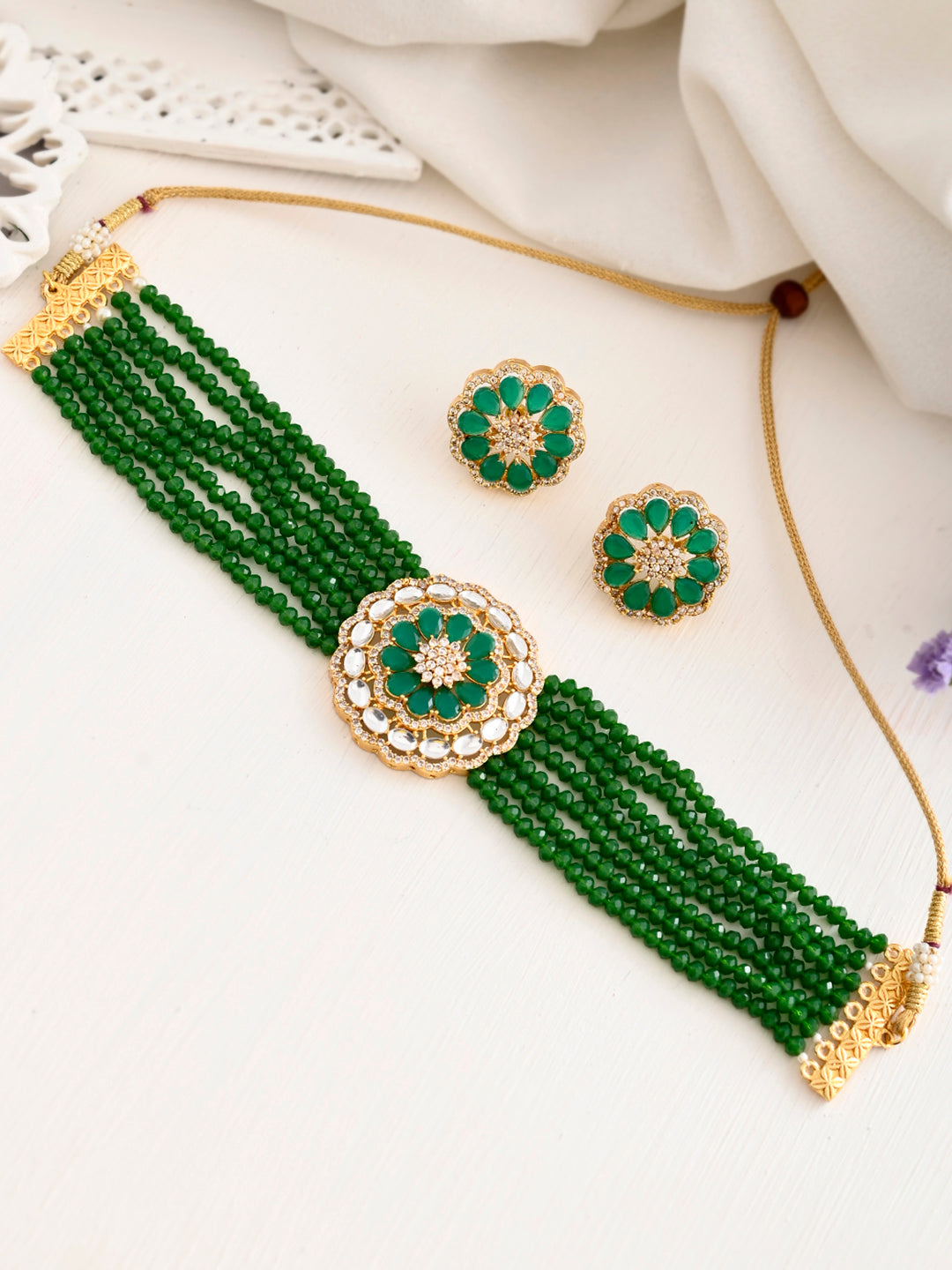 Ethnic Choker Jewellery Set