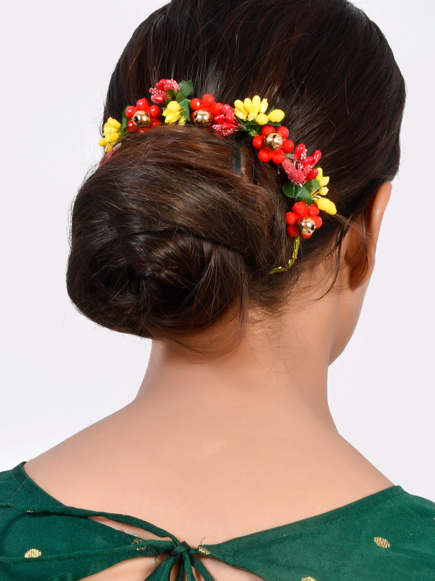 Multicolor Bridal hair vine Accessory set