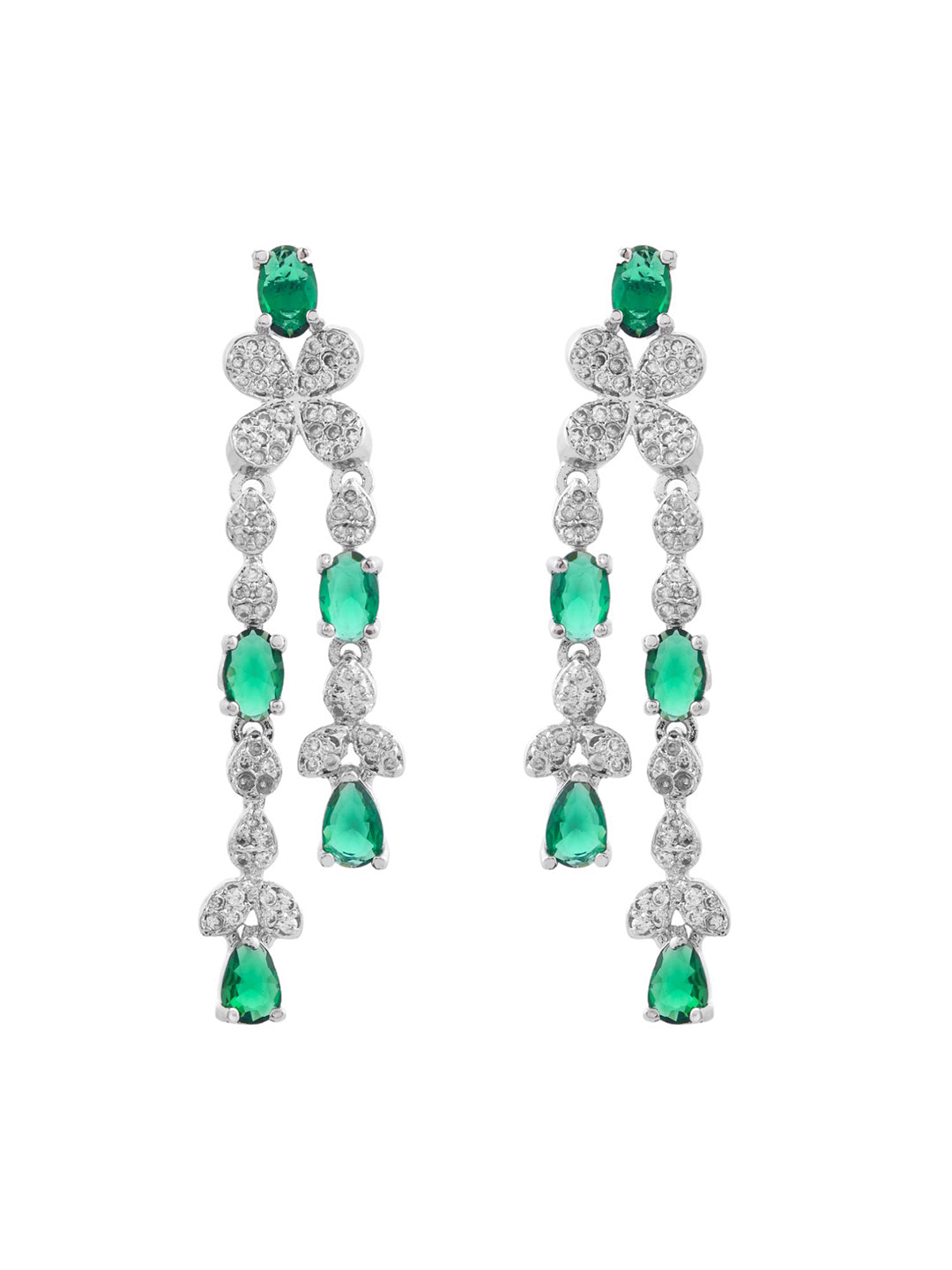American Diamond Jewellery Set With Earring For Women