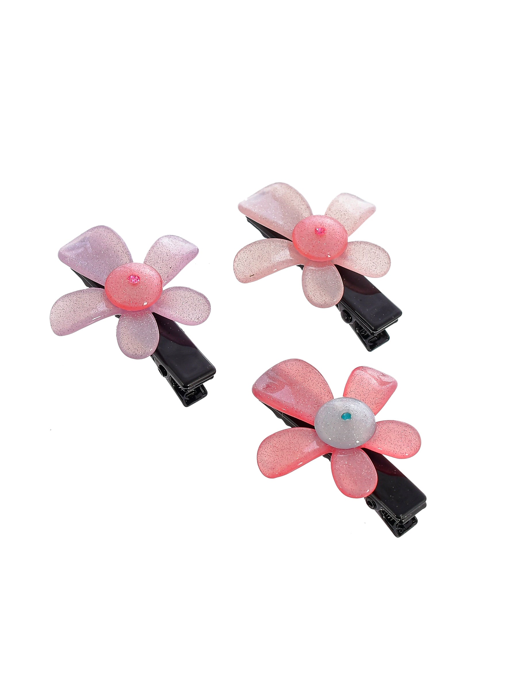 Set of 3 Flower Hair Accessory