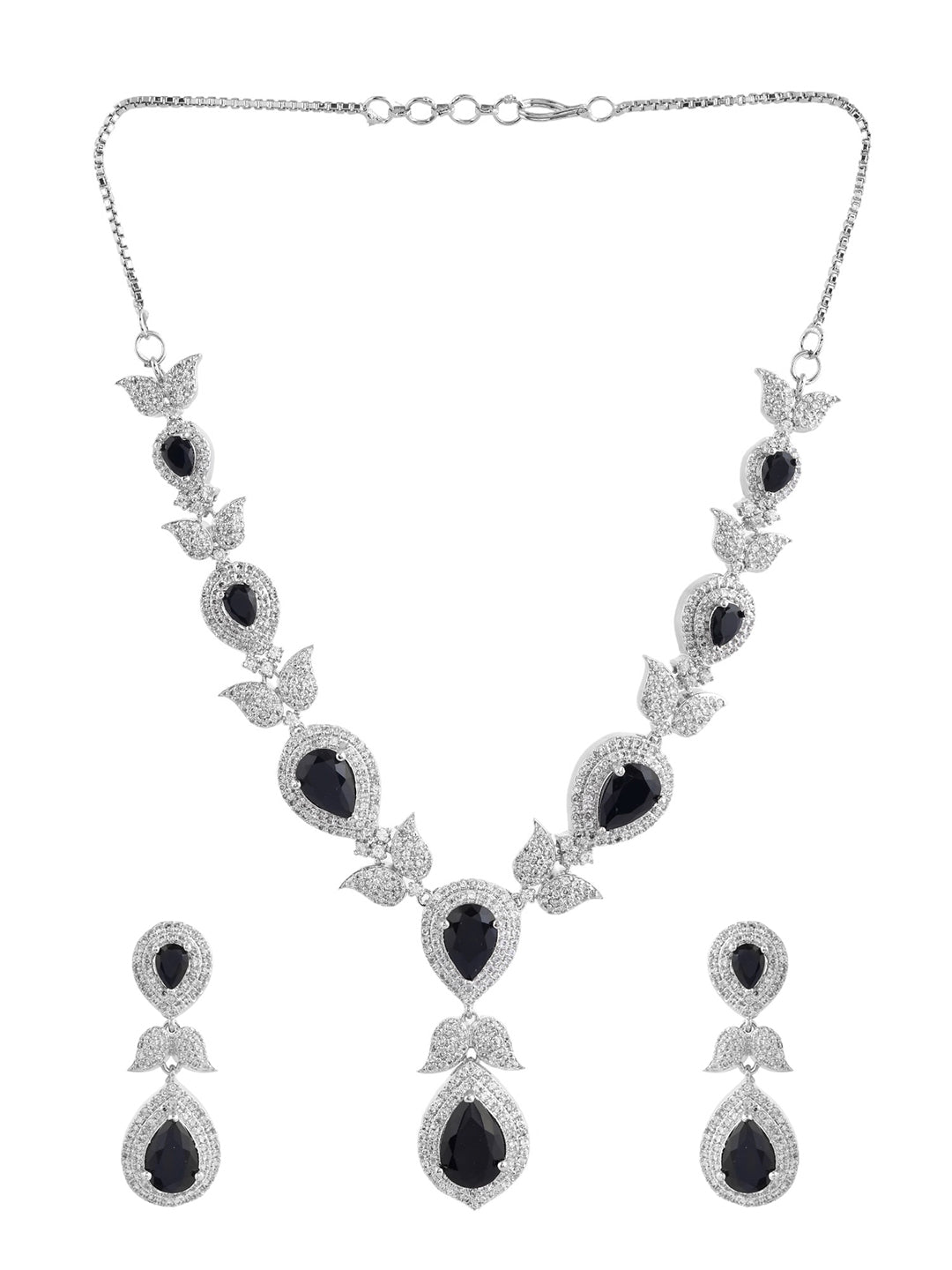 Beautiful American Diamond Jewellery set for women | Party Wear AD Set