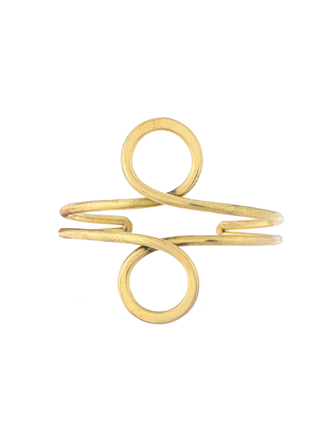 Golden Currents Cuff Bracelet | Ethnic Bracelets