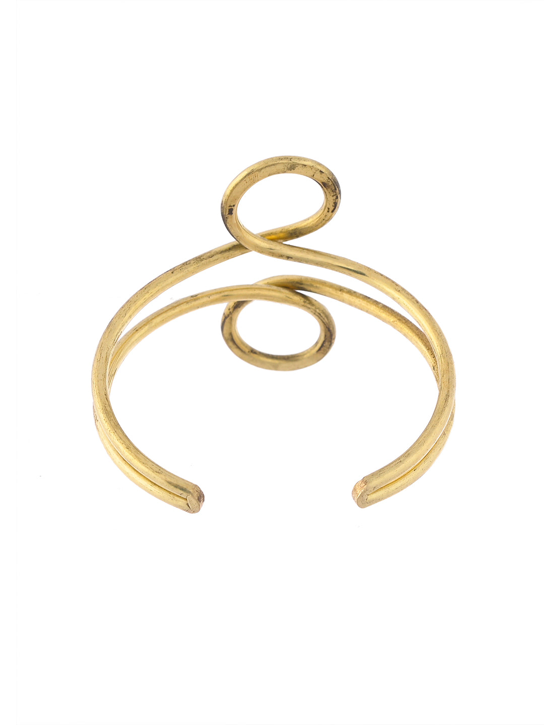 Golden Currents Cuff Bracelet | Ethnic Bracelets