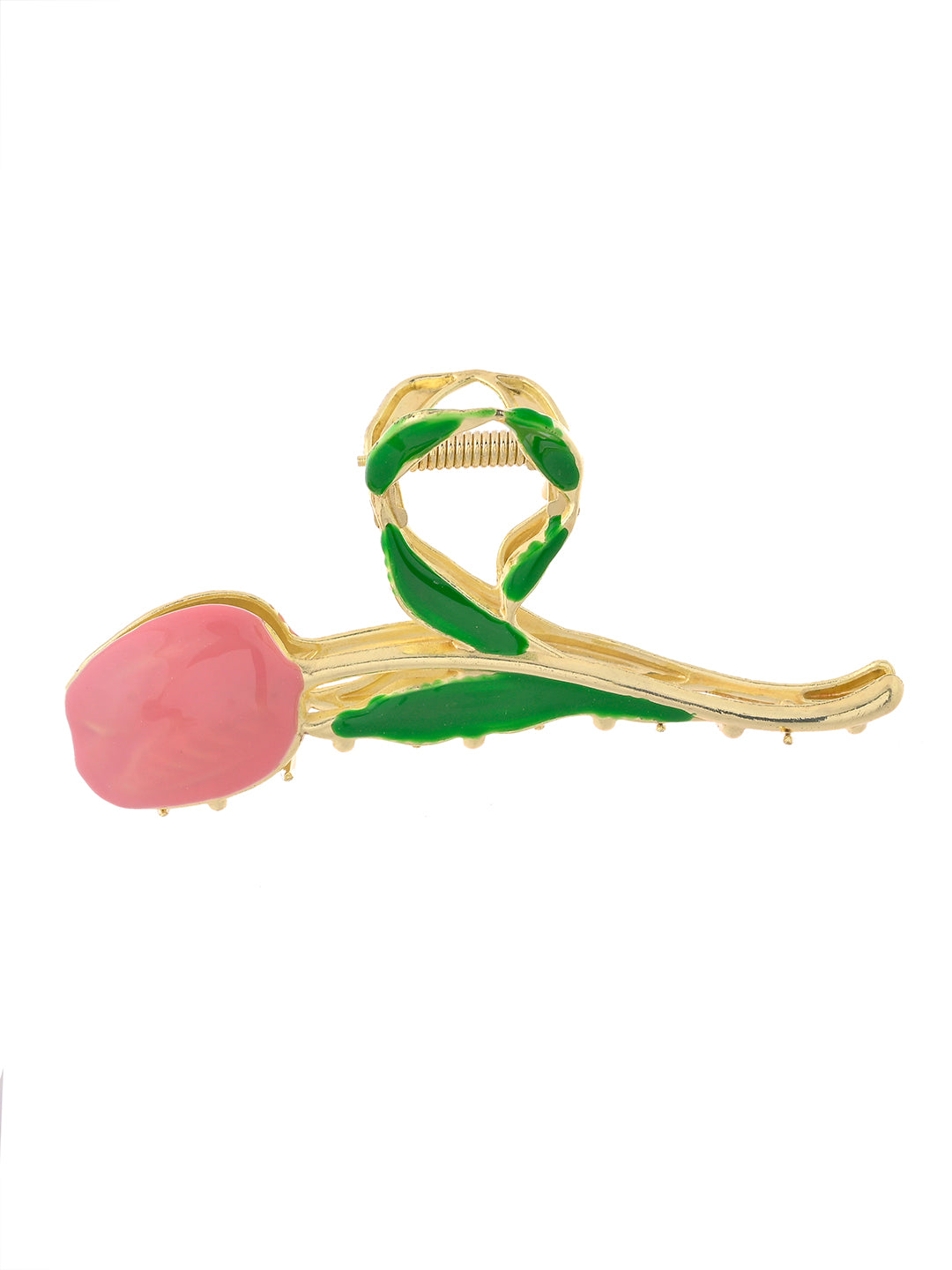 Pink Crystal Hair Clutcher For women | Hair Accessories