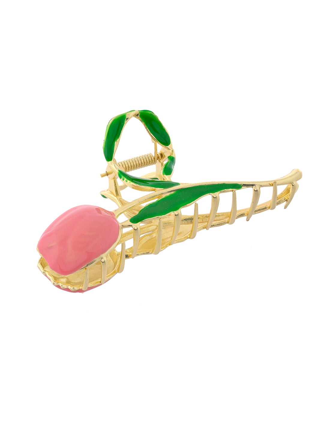 Pink Crystal Hair Clutcher For women | Hair Accessories