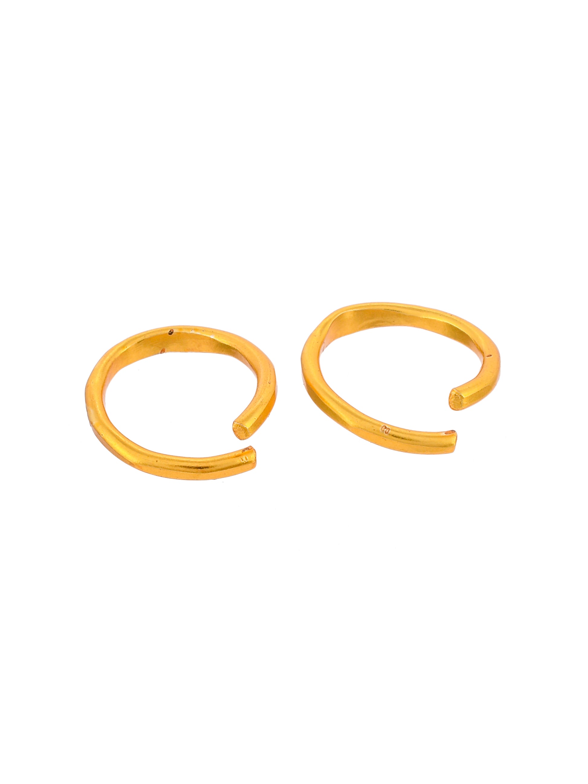 Gold Plated Adjustable Toe Ring for Women