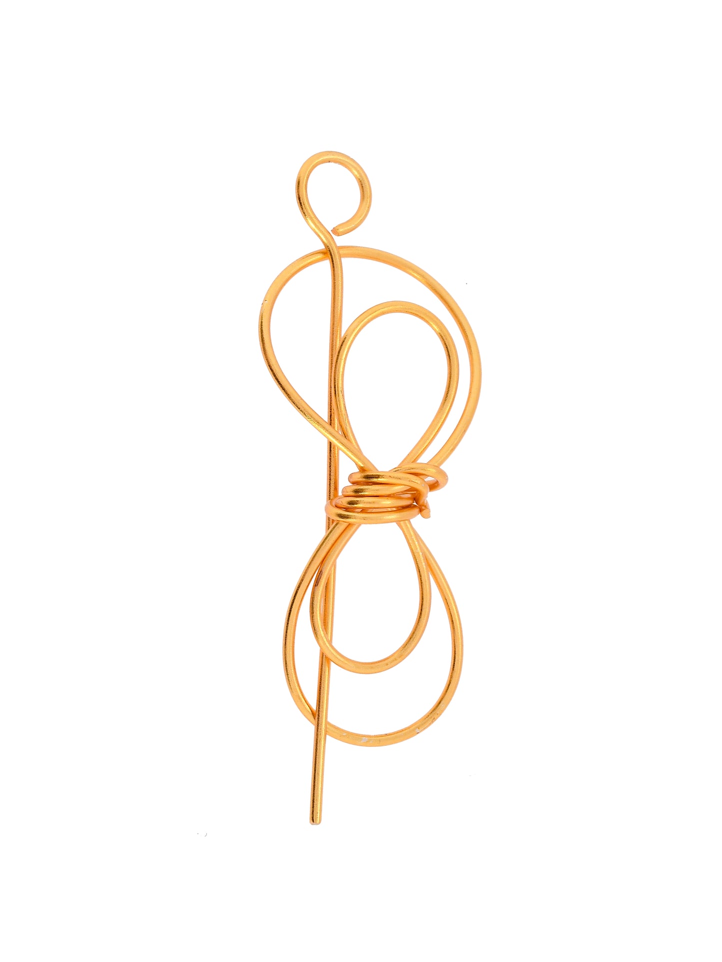 Gold plated Metalic Hair Bun Pin | Hair Accessories