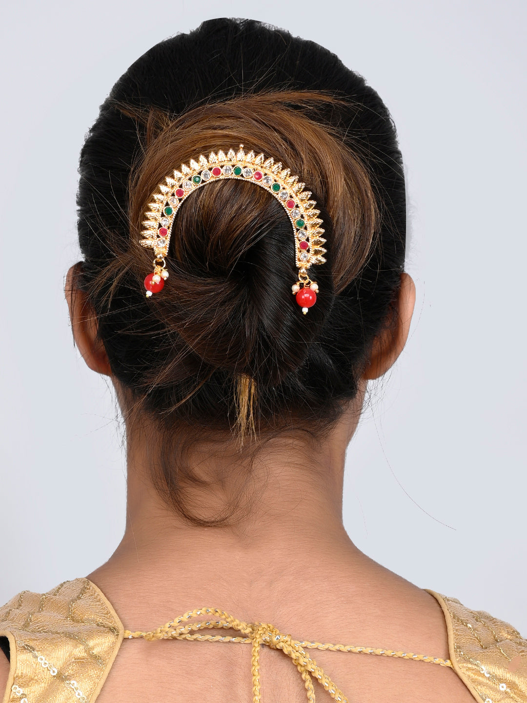 Gold Plated Traditional Wedding Hair Accessory
