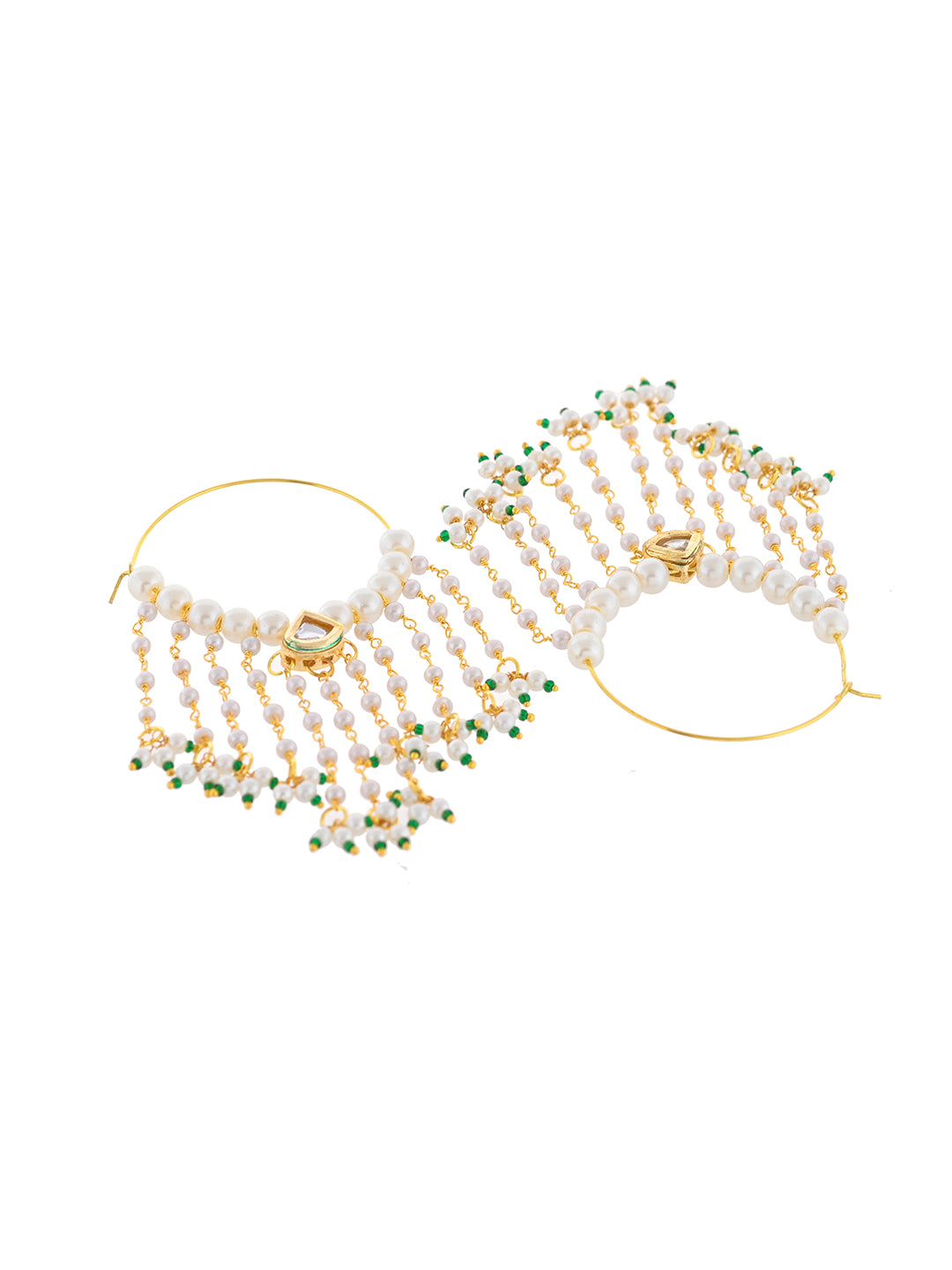 Pearl Chandelier Earrings For Women | Pearl & Ethnic Earrings