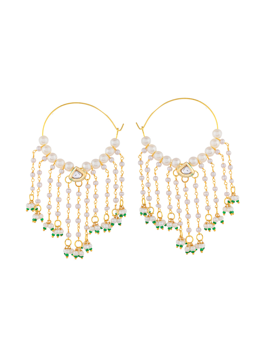 Pearl Chandelier Earrings For Women | Pearl & Ethnic Earrings