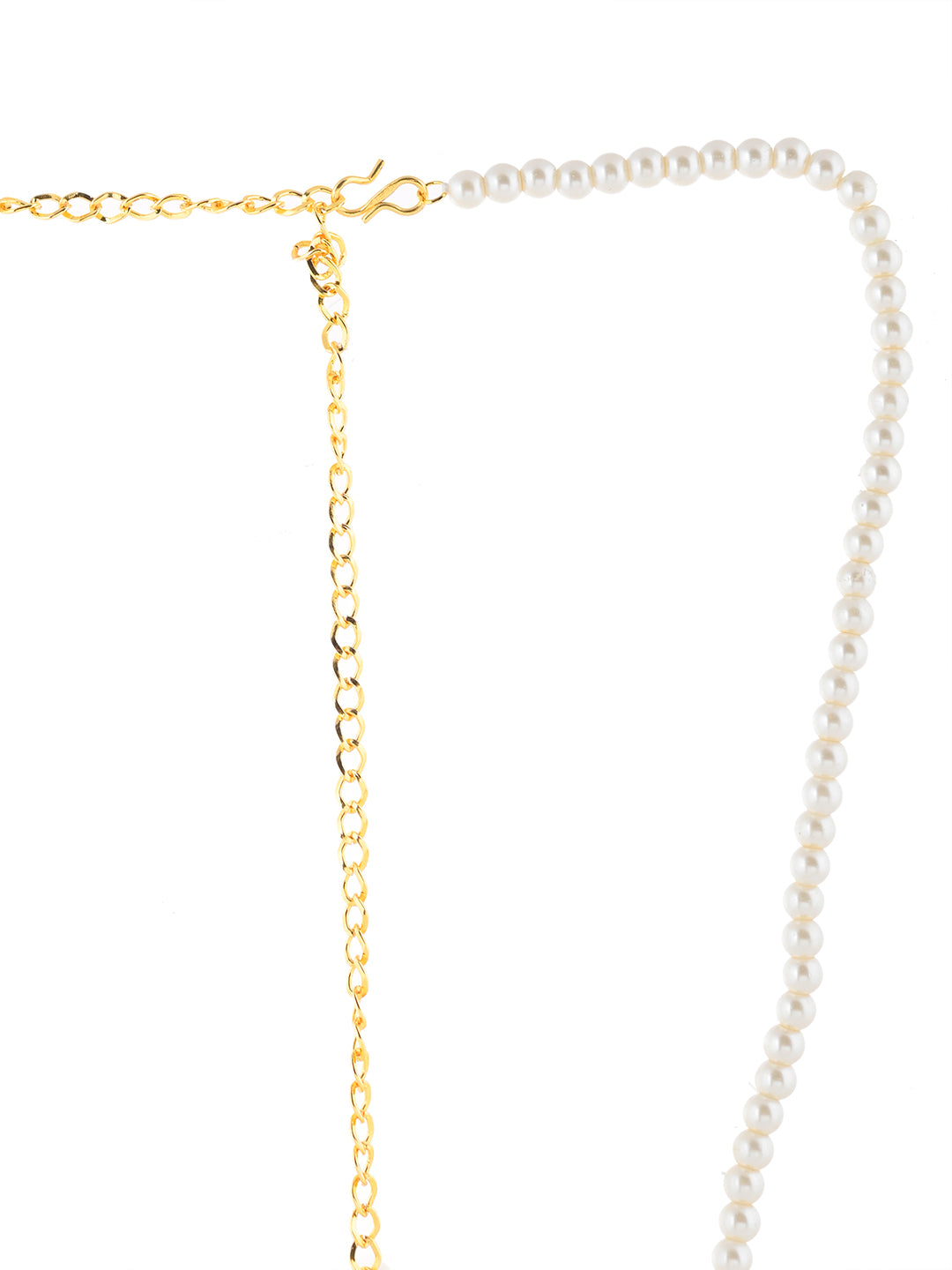 Gold & Pearl Saree Waist Chain for women