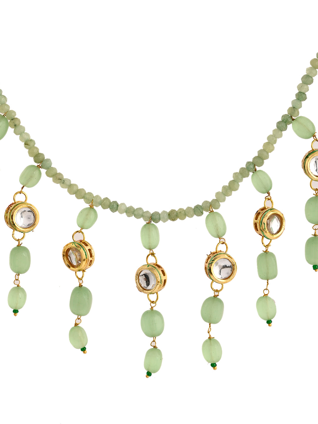 Pearl Cascade Hoop Jewellery Set | Pearl Necklace