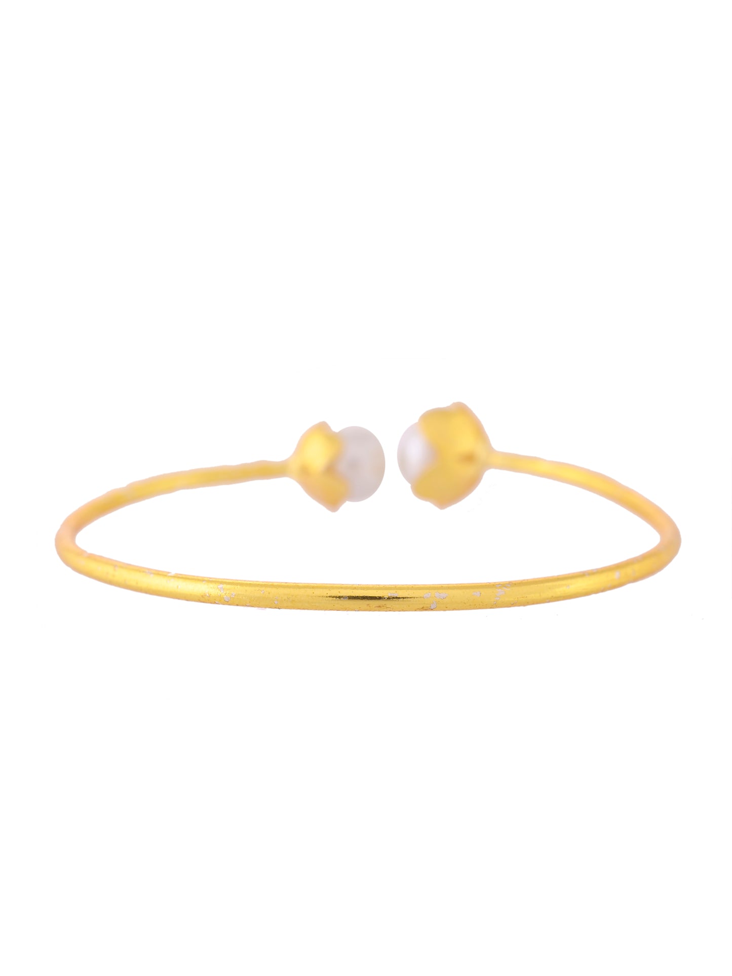 Gold-Plated Bracelet For Women | Pearl Jewellery | Stylish Fashion Jewellery