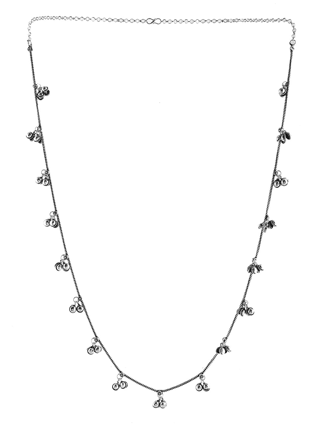 Minimalistic Silver Waist Belt For Sarees & Ethnic Outfits For Women