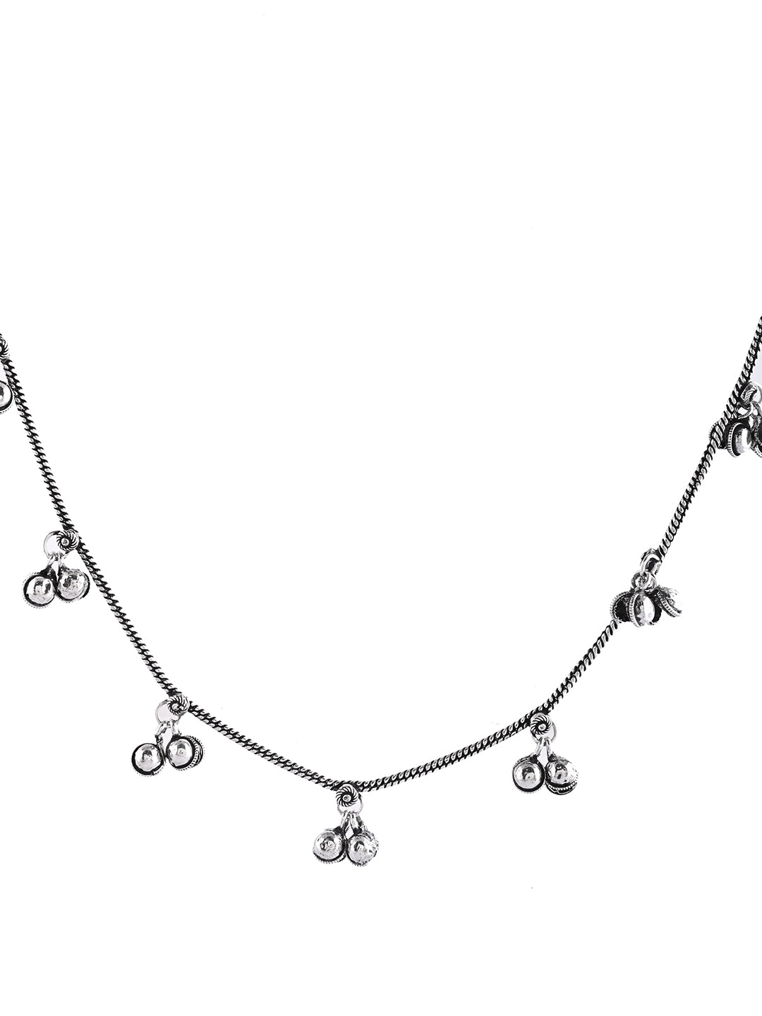 Minimalistic Silver Waist Belt For Sarees & Ethnic Outfits For Women