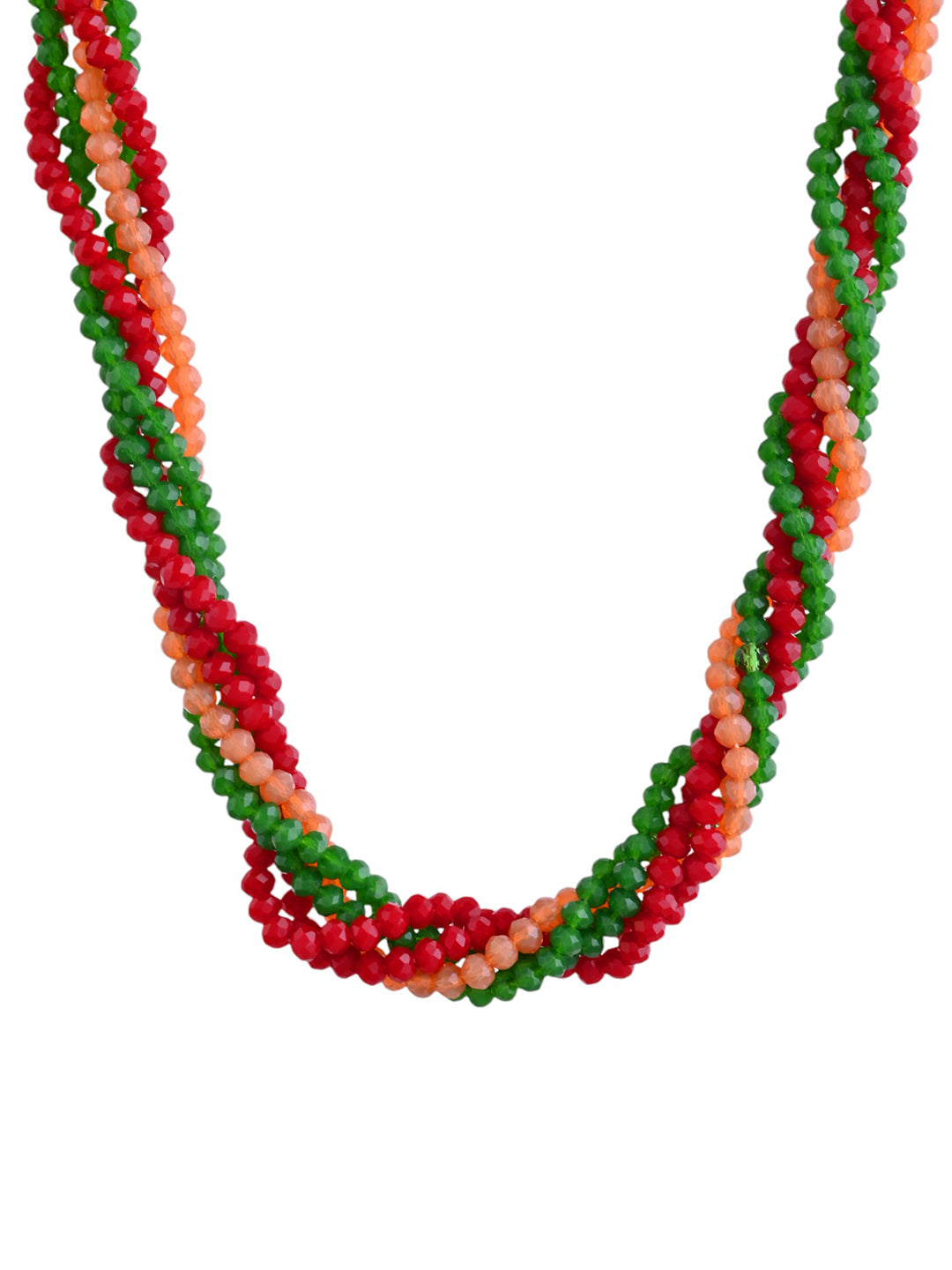 Multi-Beads necklace with earring For Women | Traditional jewellery