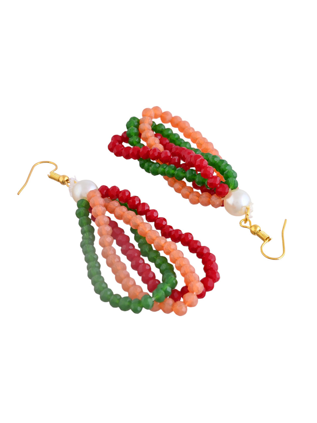 Multi-Beads necklace with earring For Women | Traditional jewellery