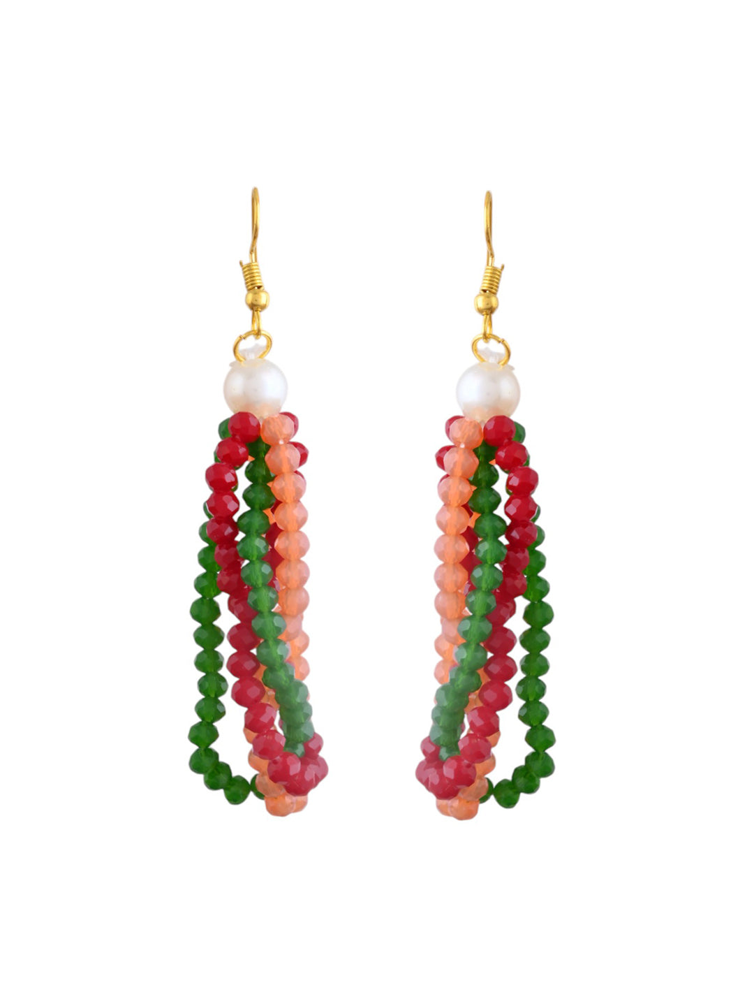 Multi-Beads necklace with earring For Women | Traditional jewellery