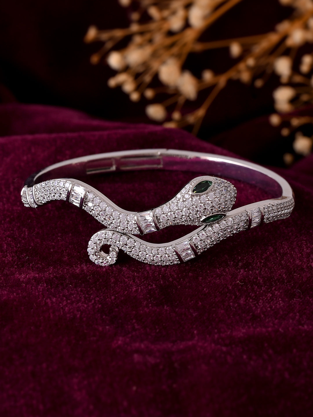 Diamond Snake Bracelet for Women | Daily & Party Wear Jewellery