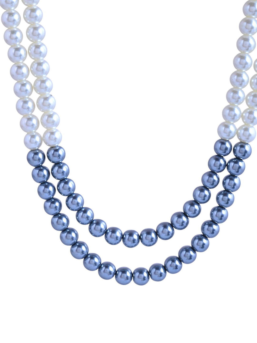 Elegant Pearl Beaded Necklace Set with Drop Earrings for Women | Ethnic Jewellery