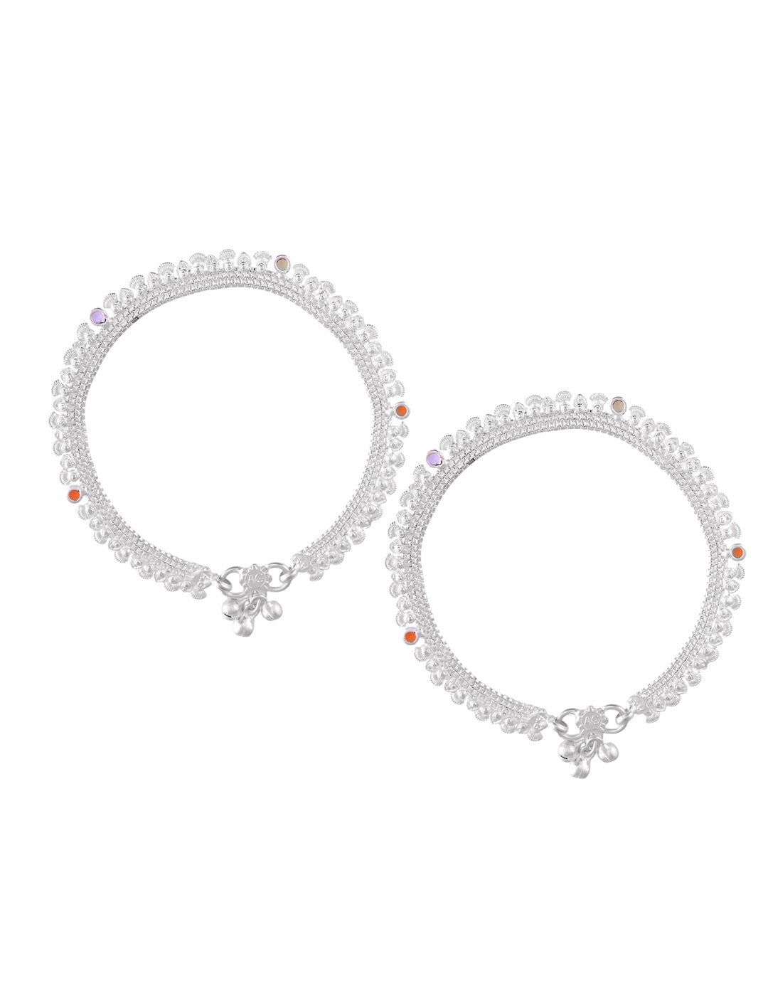 Silver Plated Anklet For Women | Daily & Party Wear Jewellery