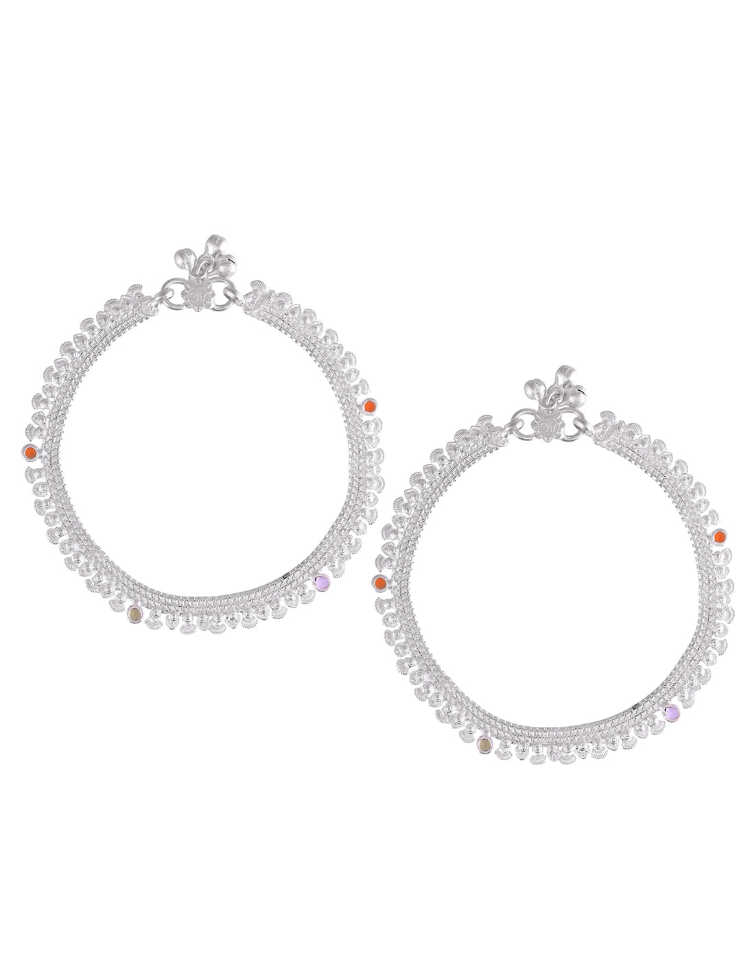 Silver Plated Anklet For Women | Daily & Party Wear Jewellery