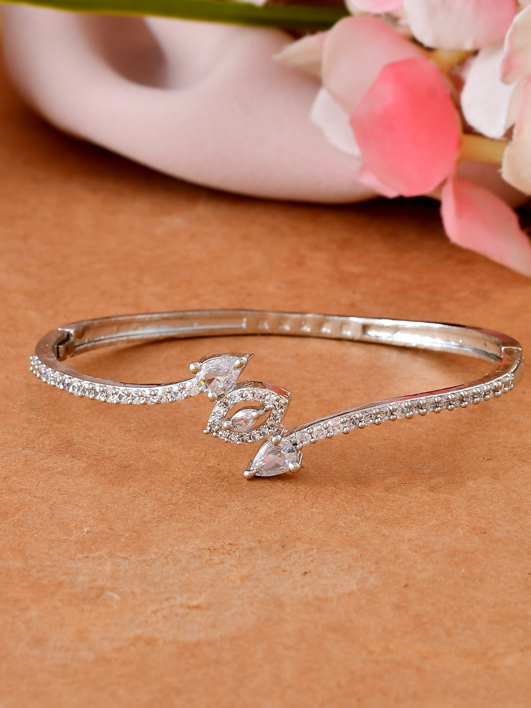 American Diamond Bracelet For Women & Girls | Ethnic Kada